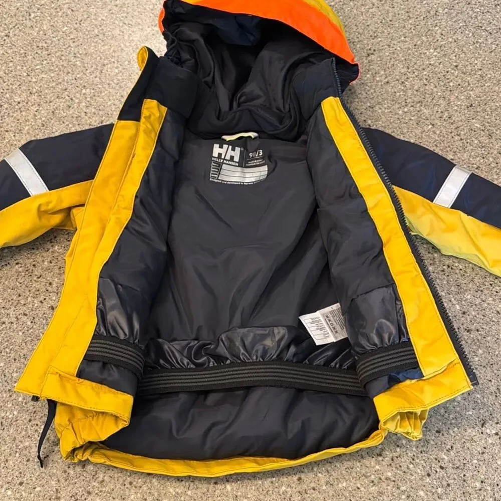 HELLY HANSEN Kids Legend 2.0 Insulated Ski Jacket In Bright Moss